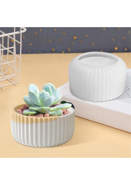 Kapaklı Silikon Kalıp Silindir Mumluk-B (Yurt Dışından) modelleri