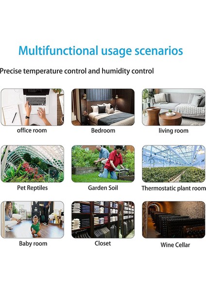 Adet Dijital Sıcaklık ve Higrometre, Bebek Odası, Dolap (Yurt Dışından) fırsatları