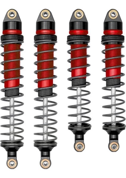 4 Adet Metal Ön ve Arka Amortisör Damperi Arrma 1/10 Senton Granit Typhon Büyük Kaya Rc Araba Yükseltme Parçaları, Kırmızı (Yurt Dışından)