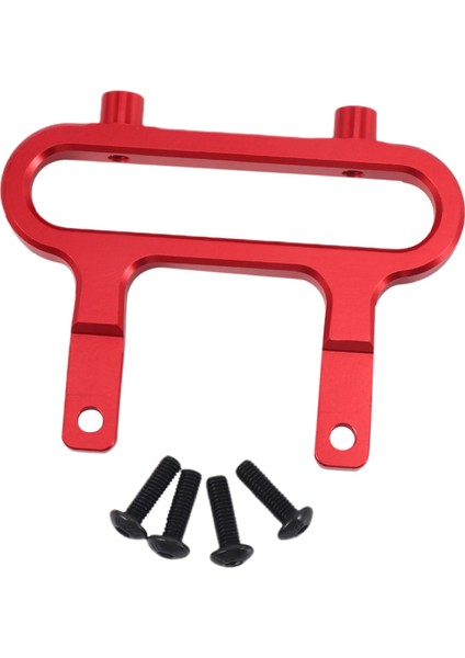 Alüminyum Ön Tampon Montaj Tutucu Braketi 1/10 Redcat Blackout Xte Sc Xbe (Pro) Yükseltme Parçaları Aksesuarları, Kırmızı (Yurt Dışından)
