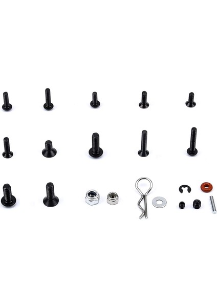 500 Adet Rc Araba Vidaları Kiti M3 M4 Altıgen Vidalar Somun Kabuğu Toka Rc Tamir Aracı Seti Traxxas Arrma 1/8 -1/16 Ölçekli Rc Arabalar (Yurt Dışından) fırsatları