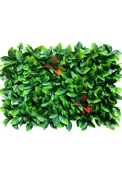 Dekoratif Yapay Çiçek – 60*40 cm Yeşil-Kırmızı