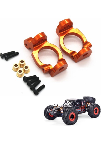 Metal Teker Blokları C-Hub Taşıyıcılar Zd Racing Dbx-10 DBX10 1/10 Rc Araba Yükseltme Parçaları Aksesuarları, Turuncu (Yurt Dışından)