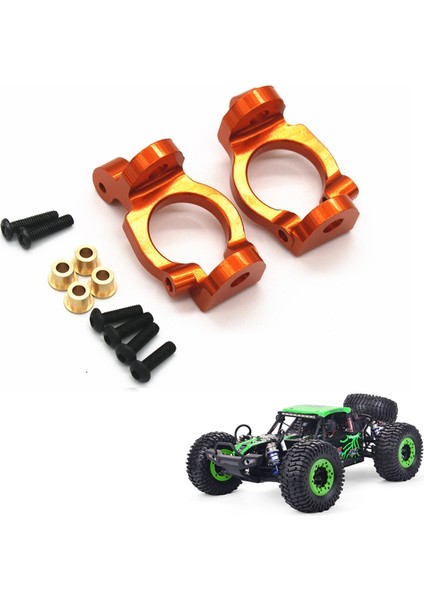 Metal Teker Blokları C-Hub Taşıyıcılar Zd Racing Dbx-10 DBX10 1/10 Rc Araba Yükseltme Parçaları Aksesuarları, Turuncu (Yurt Dışından)