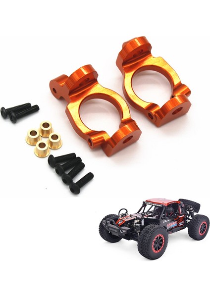 Metal Teker Blokları C-Hub Taşıyıcılar Zd Racing Dbx-10 DBX10 1/10 Rc Araba Yükseltme Parçaları Aksesuarları, Turuncu (Yurt Dışından)