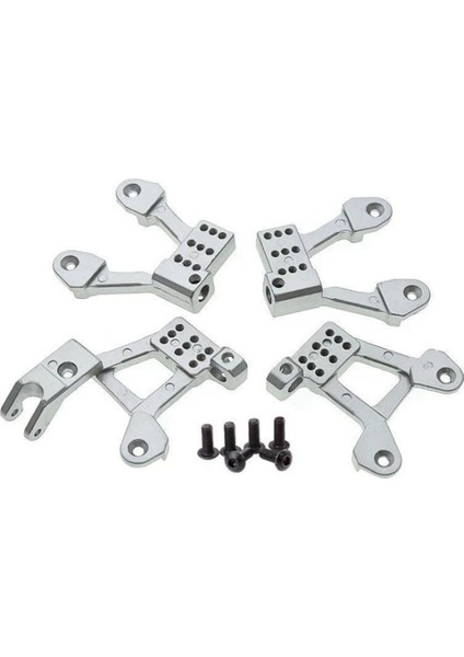 SCX10 90046 1/10 Simülasyon Tırmanma Araba Metal Yükseltme Parçaları Şoka Dayanıklı Bağlantı Koltuğu, Kırmızı (Yurt Dışından) modelleri