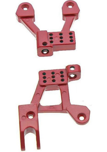 SCX10 90046 1/10 Simülasyon Tırmanma Araba Metal Yükseltme Parçaları Şoka Dayanıklı Bağlantı Koltuğu, Kırmızı (Yurt Dışından) indirimleri