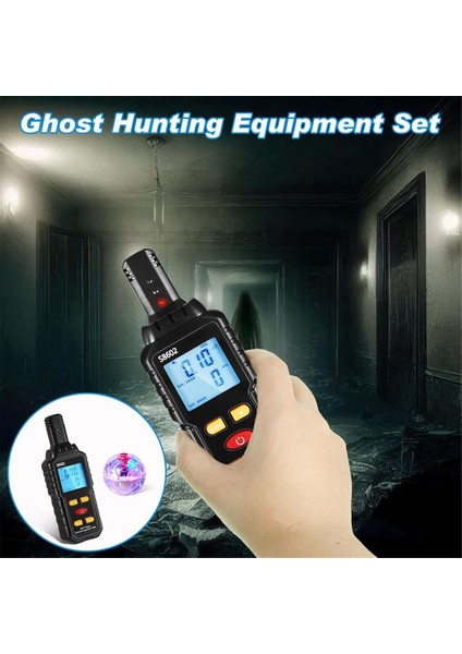 Hayalet Ekipman Kiti, 2 Hareketli Işıklı Catball'lı Emf Ölçer (Yurt Dışından) indirimleri