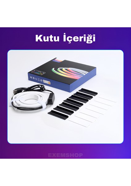 Bilgisayar Ambilight Işığı Görüntüye Duyarlı Ambilight LED 34 Inç Uyumlu