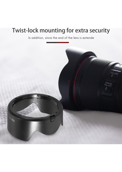 EW-73D Lens Hood Gölge Koruyucu Kapak Canon Ef-S 18-135MM F/3.5-5.6 Is Için (Yurt Dışından)