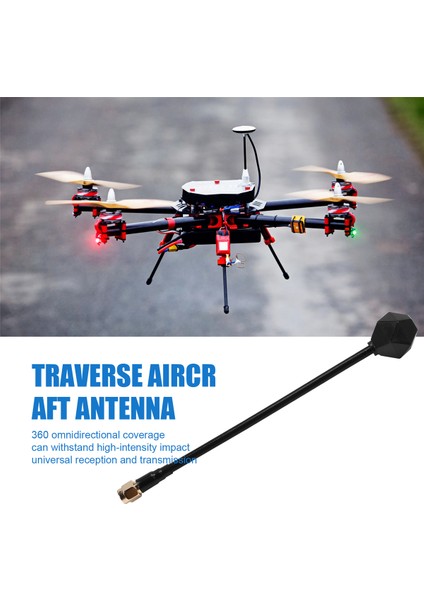 Iflight 5.8g 15CM Sma Rp-Sma Fpv Anten 3dbi 5000-6000MHZ 150MM Uzun Uzay Hattı Anteni Fpv Drone Parçası Iç Delik (Yurt Dışından) fırsatları