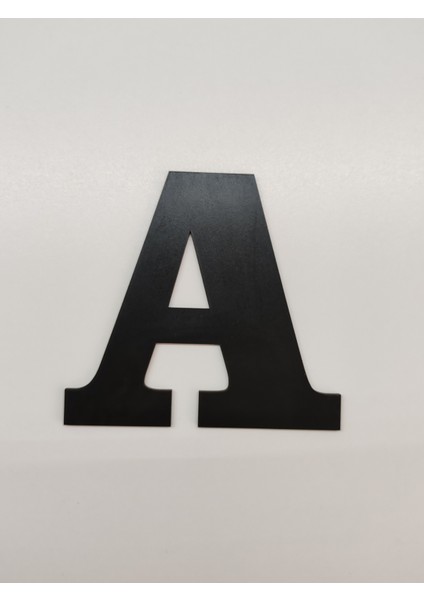 Siyah 3 mm Mdf 15 cm Harf (Istenilen Harf Yapılmaktadır)