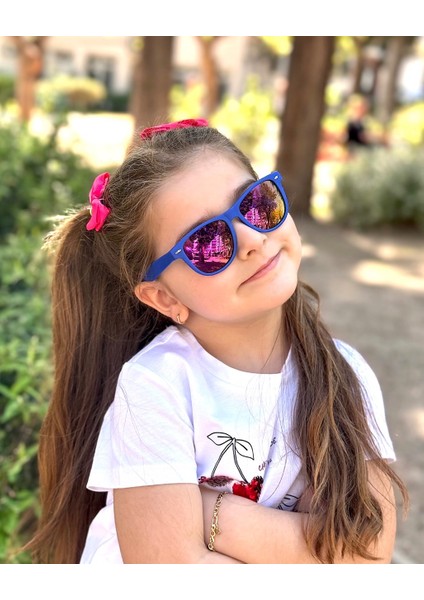 Wayfarer Mavi/mor Ayna Polo Exchange Çocuk Gözlüğü fiyatları