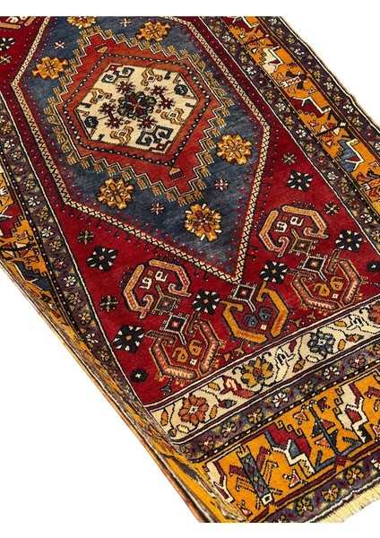 El Dokuma Sıfır Eski Yahyalı 125 x 230 Kök Boya Yün Halı fiyatları