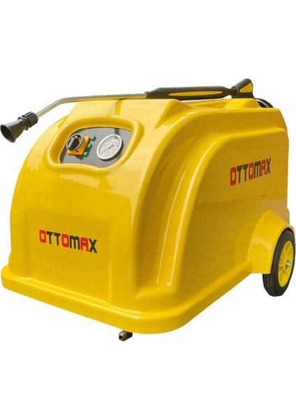 Ottomax OTX-200 Yüksek Basınçlı 200 Bar Italyan Pompa Oto Yıkama Makinası 12 Metre Hortumlu Trifaze