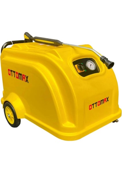 Ottomax OTX-200 Yüksek Basınçlı 200 Bar Italyan Pompa Oto Yıkama Makinası 12 Metre Hortumlu Trifaze