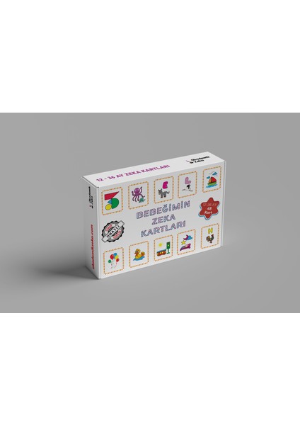 0-6 Ay,0-12 Ay,12-36 Ay ve Dikkat&odak Geliştirme Zeka Kartları