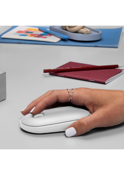 Tüm Ipad Modelleriyle Uyumlu B110 520-092716 Sessiz Optik Kablosuz Mouse Pilli
