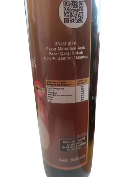 Elma Sirkesi 500 ml modelleri