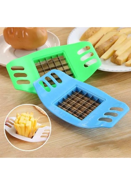 Pratik Patates Kesme Aleti - Hızlı ve Kolay Patates Dilimleme