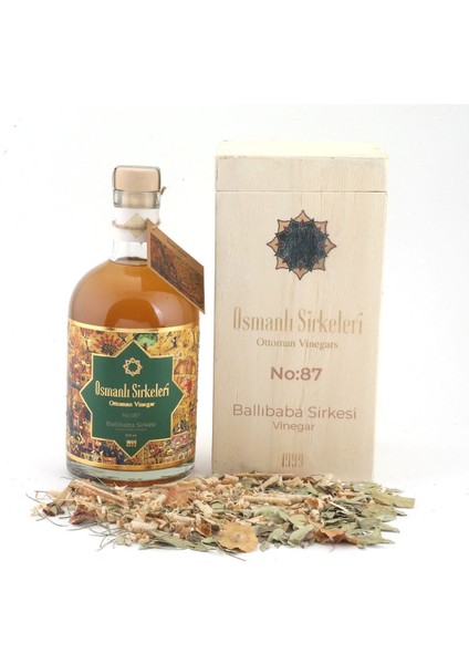 NO:087 Ballı Baba Sirkesi 500 ml