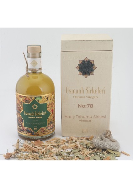Bitkisel NO:078 Ardıç Tohumu Sirkesi 500 ml