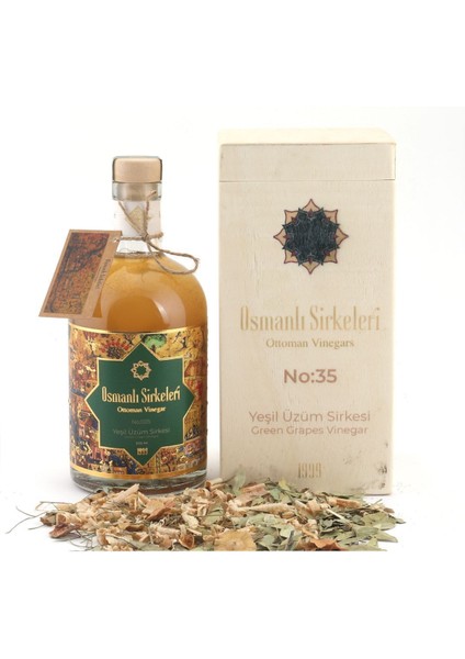 No 035 Yeşil Üzüm Sirkesi 500 ml