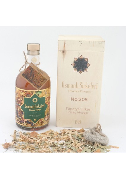 No : 205 Papatya Sirkesi 500 ml