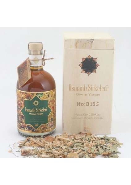 NO:B135 Maca Kökü Sirkesi 500 ml