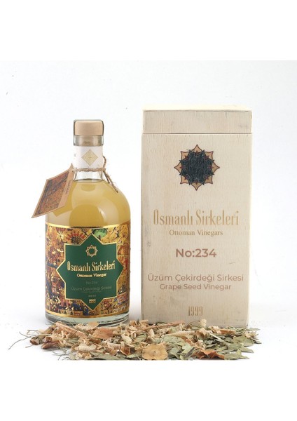 NO:234 Üzüm Çekirdeği Sirkesi 500 ml