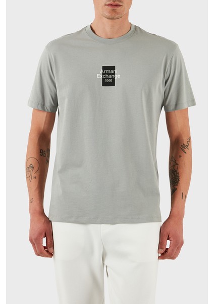 Armani Exchage Pamuk Regular Fit Logolu T Shirt Erkek T Shirt XM000767 AF12308 U8051