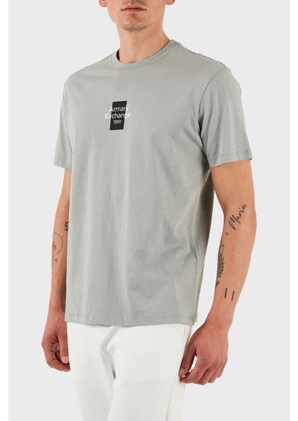 Armani Exchage Pamuk Regular Fit Logolu T Shirt Erkek T Shirt XM000767 AF12308 U8051 fırsatları