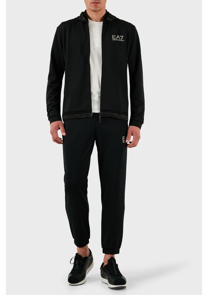 Modal Karışımlı Regular Fit Taş Detaylı Kapüşonlu Sweat Erkek Sweat 7M000304 AF13740 UC001