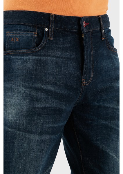 Streç Pamuklu Slim Fit Normal Bel Düz Paça Jeans Erkek Kot Pantolon XM000049 AF13098 MB001 fırsatları