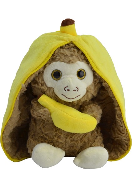 Peluş Muz Maymun 30 cm 62384
