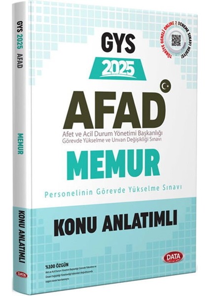 2025 Gys Afad Memur Konu Anlatımlı
