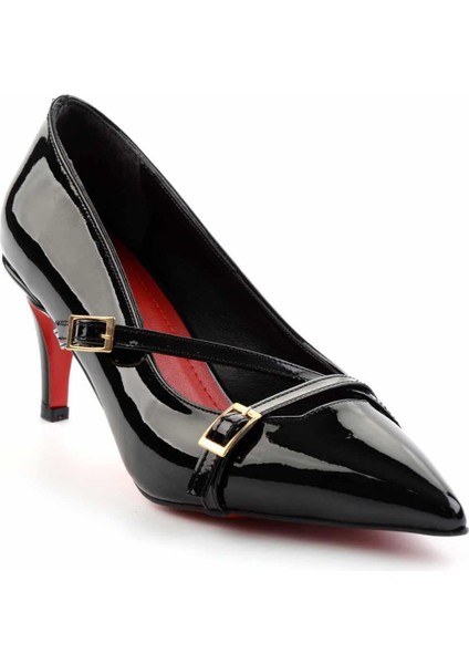 Siyah Kadın Klasik Topuklu Ayakkabı K01455025008 modelleri