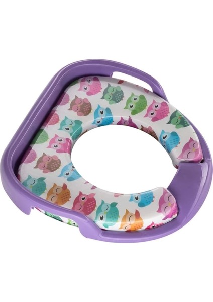Softy Jumbo Kids Çocuk-Bebek Yanlardan Tutmalı Yumuşak Süngerli Klozet Kapağı Adaptörü