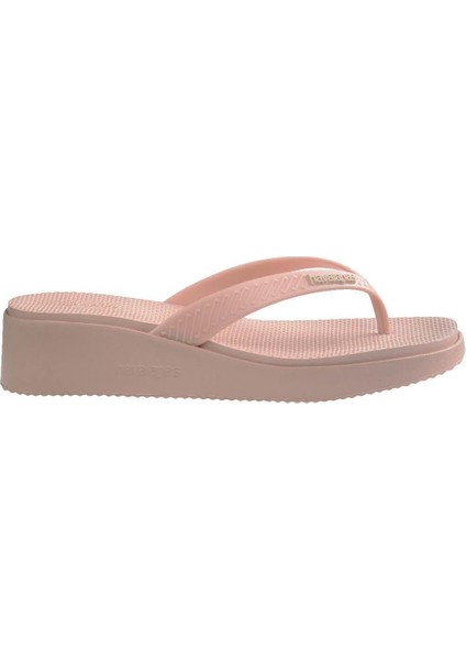 High Platform Kadın Terlik - Pembe