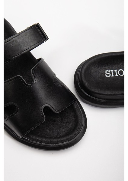 Azure Kadın Yumuşak Tabanlı Günlük Siyah Terlik modelleri