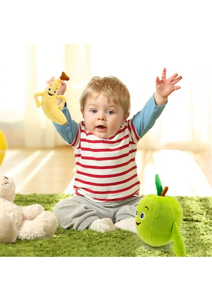 Cuddliverse Ahududu Elma Meyve Peluş Bebek (Yurt Dışından)