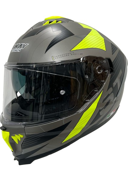 Sw 865 St Titanium Yellow Kask