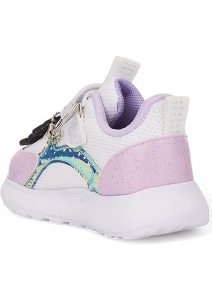 Günlük Kız Çocuk Spor Ayakkabı Hello Kitty Simli Süs Detay Işıklı Taban Lastik Bağcık Sneaker 120 fırsatları