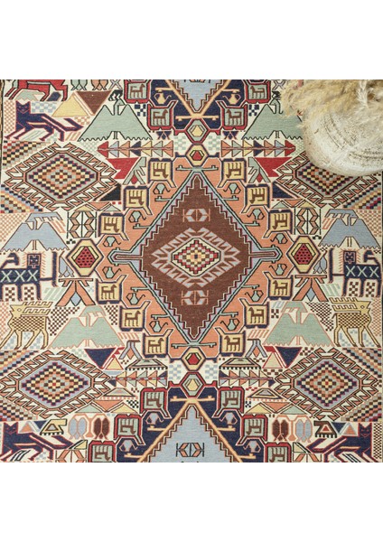 Tara Geometrik Iran Sumak Kilim 130 x 207 cm fiyatları