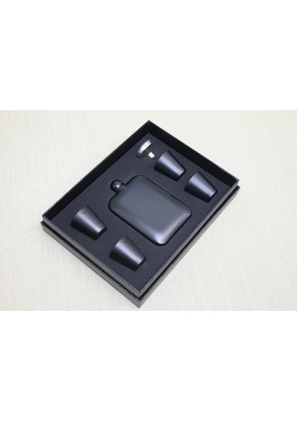 4 Shot Bardaklı Matara Seti ALK3906 - MCT1041-3885