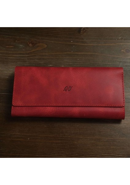 Deri Kapaklı Universal Telefon Kılıfı Kartlıklı ve Para Bölmeli Yatay Cüzdan