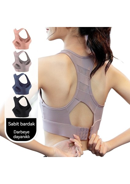 Entegre Göğüs Yastığı Sabit Fincan Iç Çamaşırı Ince Güzel Sırt Spor Sutyen (Yurt Dışından) fırsatları