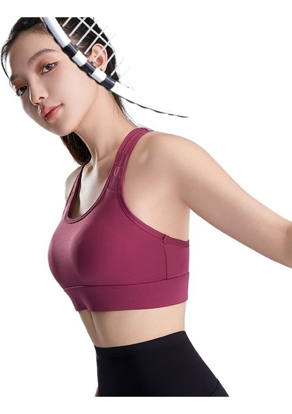 Entegre Göğüs Yastığı Sabit Fincan Iç Çamaşırı Ince Güzel Sırt Spor Sutyen (Yurt Dışından) indirimleri