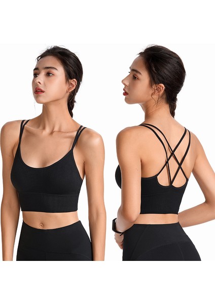Artı Boyutlu Çelik Kablosuz Ince Kayışlı Güzel Sırt Yoga Spor Iç (Yurt Dışından) fiyatları