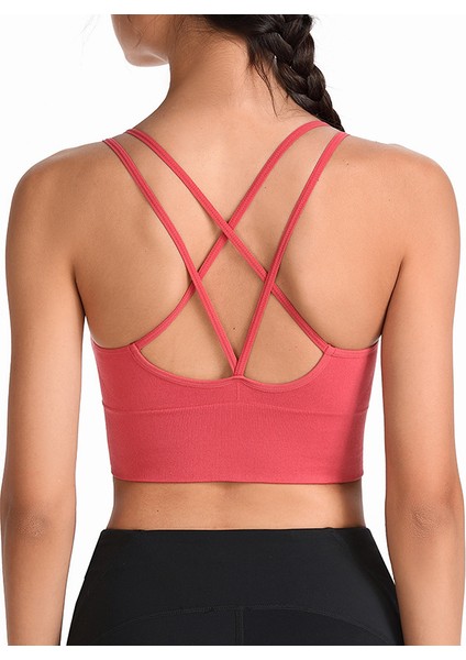 Artı Boyutlu Çelik Kablosuz Ince Kayışlı Güzel Sırt Yoga Spor Iç (Yurt Dışından) fırsatları